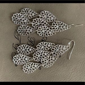 Silver Chandelier Earrings